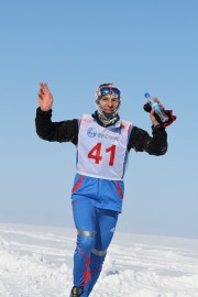 Ледовый марафон на Байкале